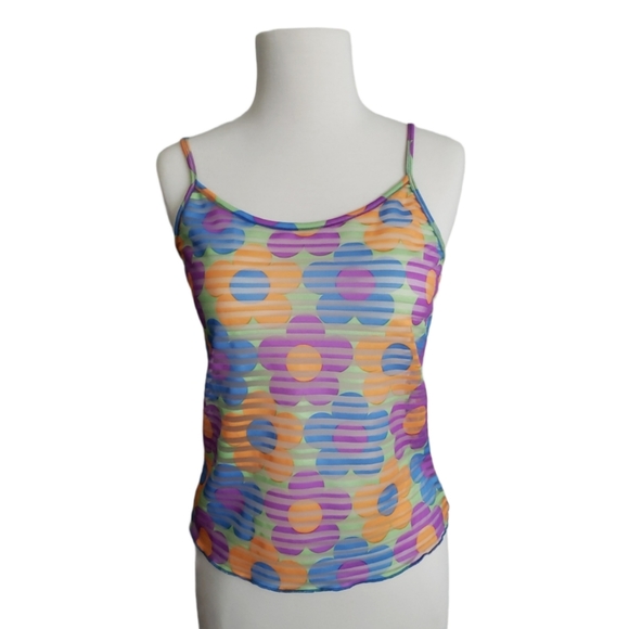 SOLD Vintage Y2K Floral Tank πΌ - Picture 3 of 5